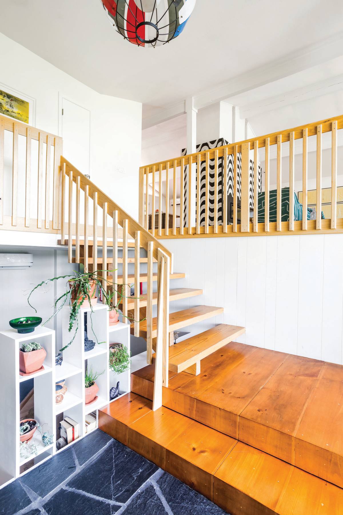 Schultz home stairway