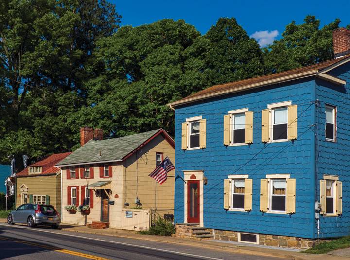 Historic buildings on Union Avenue.